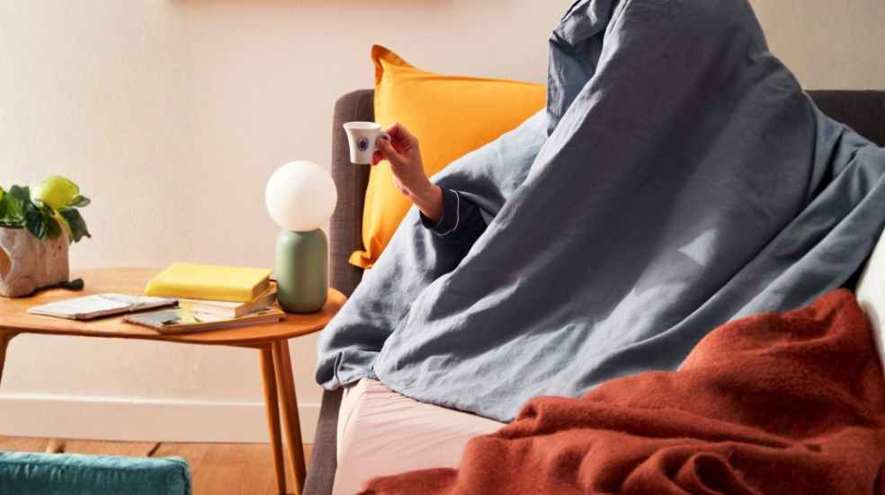 How to remove coffee stain Lady drinks espresso in bed - how to remove coffee stain
